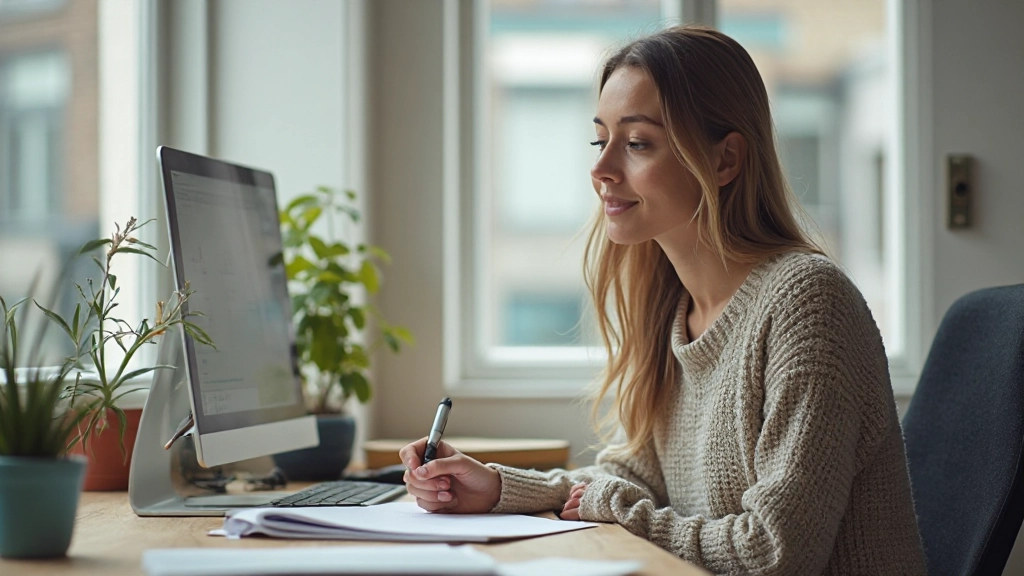 UX designer die gebruikersonderzoek doet en notities maakt over gebruikersgedrag en pijnpunten
